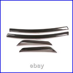 Carbon Fiber Look Interior Door Panel Trim For BMW 3 Series E90 Sedan 2005-12