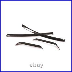 Carbon Fiber Look Interior Door Panel Trim For BMW 3 Series E90 Sedan 2005-12