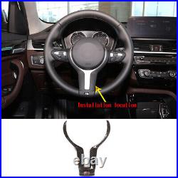 Carbon Fiber Look Steering Wheel Trim Interior Decor For BMW F20 F30 F32 F12 Carbon Fiber Look Steering Wheel Trim Interior Decor For BMW F20 F30 F32 F12