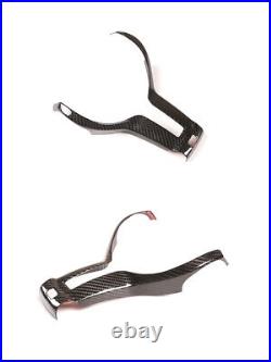 Carbon Fiber Look Steering Wheel Trim Interior Decor For BMW F20 F30 F32 F12 Carbon Fiber Look Steering Wheel Trim Interior Decor For BMW F20 F30 F32 F12