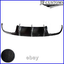 Carbon Fiber Rear Big Fin Bumper Diffuser Lip For Mercedes W204 C63 07-10