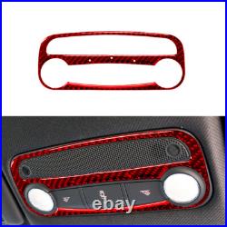 Carbon Fiber Red Car Interior Full Set Trim Sticker For Audi TT 2008-2010