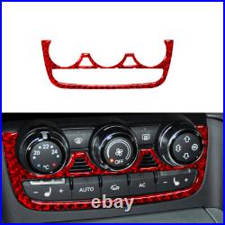Carbon Fiber Red Car Interior Full Set Trim Sticker For Audi TT 2011-2014