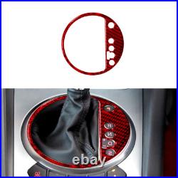 Carbon Fiber Red Car Interior Full Set Trim Sticker For Audi TT 2011-2014