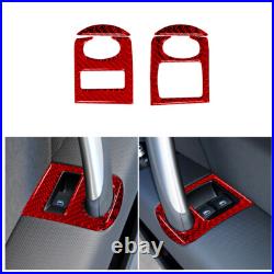 Carbon Fiber Red Car Interior Full Set Trim Sticker For Audi TT 2011-2014