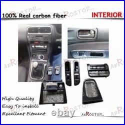 Carbon Fiber Rhd Interior Set (replacement) For 94-98 S14 Silvia (200sx/240sx)