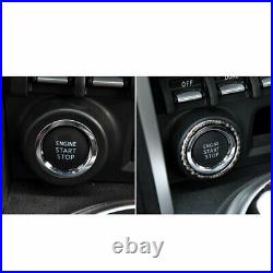 Carbon Fiber Steering Wheel Gear Shift Cover For Toyota GT86 Subaru BRZ 12-19