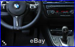 Carbon Fiber Steering Wheel Trim BMW 1 2 3 4 F Series F22 F30 F32 F33 F20 F36