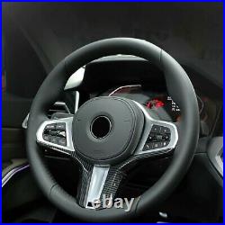 Carbon Fiber Steering Wheel Trim For BMW 6 Series GT G32 M Sport Interior Cover