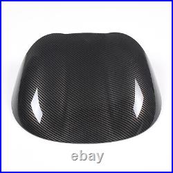 Carbon Fiber Style Interior Dashboard Upper Cover Trim For Jaguar F-TYPE 2013-24