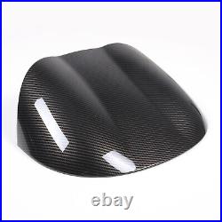 Carbon Fiber Style Interior Dashboard Upper Cover Trim For Jaguar F-TYPE 2013-24