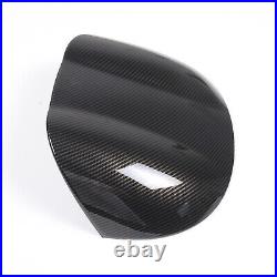 Carbon Fiber Style Interior Dashboard Upper Cover Trim For Jaguar F-TYPE 2013-24