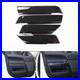 Carbon Fiber Style Interior Door Handle Panel Cover Trim For Range Rover Sport