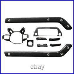 Carbon Fiber Style Interior Trim Fits New Defender 90 110 130 L663 2020+