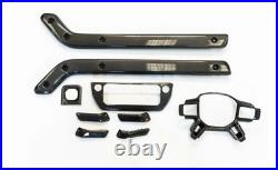Carbon Fiber Style Interior Trim Fits New Defender 90 110 130 L663 2020+