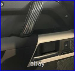 Carbon Fiber Style Interior Trim Fits New Defender 90 110 130 L663 2020+