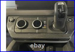 Carbon Fiber Style Interior Trim Fits New Defender 90 110 130 L663 2020+