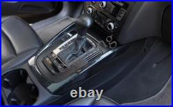 Carbon Fiber Style Middle Console Gear Shift Frame Trim For Audi Q5 2009-2017 1X