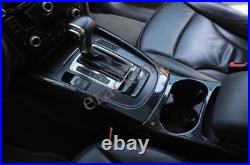 Carbon Fiber Style Middle Console Gear Shift Frame Trim For Audi Q5 2009-2017 1X Carbon Fiber Style Middle Console Gear Shift Frame Trim For Audi Q5 2009-2017 1X