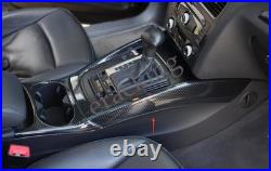 Carbon Fiber Style Middle Console Gear Shift Frame Trim For Audi Q5 2009-2017 1X