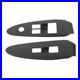 Carbon Fiber Window Switch Cover Interior Decoration Panel With Adhesive