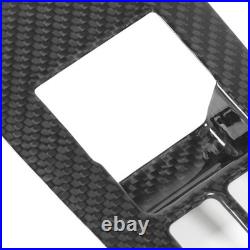 Carbon Fiber Window Switch Cover Interior Decoration Panel With Adhesive