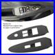 Carbon Fiber Window Switch Cover Interior Decoration Window Control Panel Cover