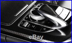 Carbon Fiber looking cover dash control board Mercedes-Benz C class W205