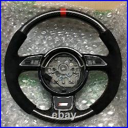 Carbon Fibre Audi A6 A3 A4 2011-2015 S LINE Steering Wheel 8X0419091
