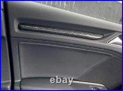 Carbon Fibre Console Dash Doors Interior Trim Set Kit Audi A3 S3 RS3 8V RHD