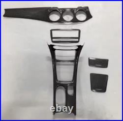 Carbon Fibre Full Centre Console Trim Kit For Mercedes CLA GLA W176 W117 X156