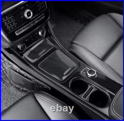 Carbon Fibre Full Centre Console Trim Kit For Mercedes CLA GLA W176 W117 X156