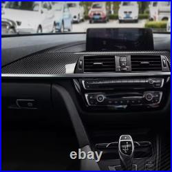 Carbon Fibre Interior Dash Cover Trim For Bmw F32 F33 F36 4 Series Rhd Sport