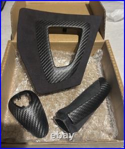 Carbon Fibre Interior kit Handbrake + Gear Trims For BMW M2 F87 2016-2018