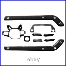 Carbon Fibre Look Interior Trim Replacement Fits LR New Defender 90 110 130 L663