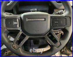 Carbon Fibre Look Interior Trim Replacement Fits LR New Defender 90 110 130 L663