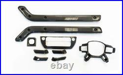 Carbon Fibre Look Interior Trim Replacement Fits LR New Defender 90 110 130 L663
