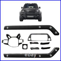 Carbon Fibre Look Interior Trim Replacement Land Rover Defender 90 110 130 L663