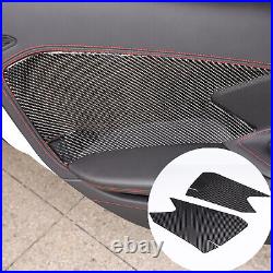 Carbon Interior Door Panel Large Panel Sticker Trim For Corvette C8 2020-2023