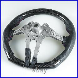 Carbon Leather Steering Wheel For BMW F10 F11 F07 F12 F13 F06 F01 F02 F03 M5 M6