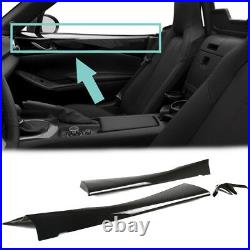 Carbon Trim Fit For Mazda Miata MX-5 4th Inside Door Panel Interior Cover 4 Pcs