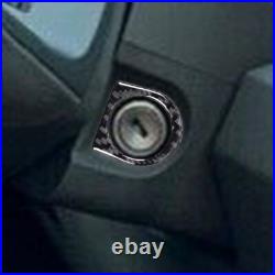 Carbon fiber Interior 10PCS Kit Center Console Gear Panel Decor Trim Cover Set Carbon fiber Interior 10PCS Kit Center Console Gear Panel Decor Trim Cover Set