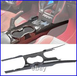 Carbon fiber Interior Center Console Gear Shift Panel Trim for Ford Mustang 15+ Carbon fiber Interior Center Console Gear Shift Panel Trim for Ford Mustang 15+