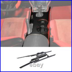 Carbon fiber Interior Center Console Gear Shift Panel Trim for Ford Mustang 15+ Carbon fiber Interior Center Console Gear Shift Panel Trim for Ford Mustang 15+