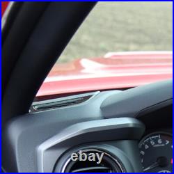 Carbon fiber Interior Dash Glove Handle Defogger Center Air Vent Trim Kit Carbon fiber Interior Dash Glove Handle Defogger Center Air Vent Trim Kit