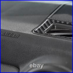 Carbon fiber Interior Dash Glove Handle Defogger Center Air Vent Trim Kit Carbon fiber Interior Dash Glove Handle Defogger Center Air Vent Trim Kit