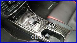 Carbon fiber interior trim fit for Benz 14-16 CLA45 W117 A45 W176 (RHD)