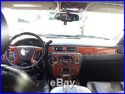 Chevrolet Chevy Avalanche Ls Lt Z71 Interior Wood Dash Trim Kit 2007 2008 2009