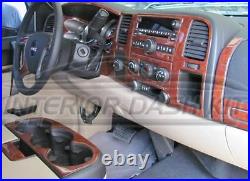 Chevrolet Chevy Silverado Lt Ls Interior Wood Dash Trim Kit 2010 2011 2012 2013