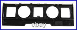 Clock+Terrain dash panel fascia Black carbon fiber for Range Rover L322 interior